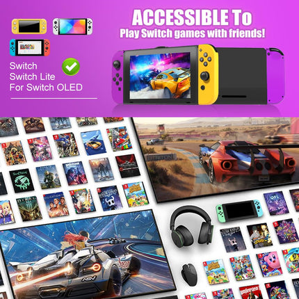 Controller Replacement for Switch Controller,Switch Controllers Support Dual Vibration/Wake-up/Motion(POA)