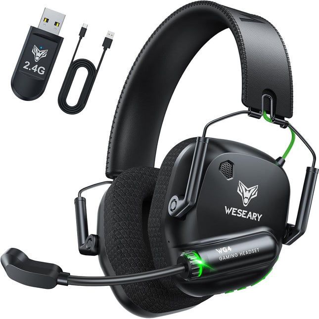 Wireless Gaming Headset for PC and Console Play
