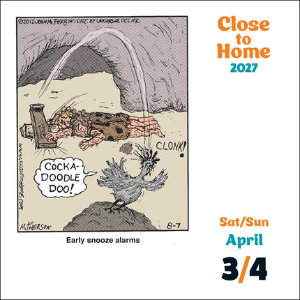 Close to Home 2027 Day-to-Day Calendar