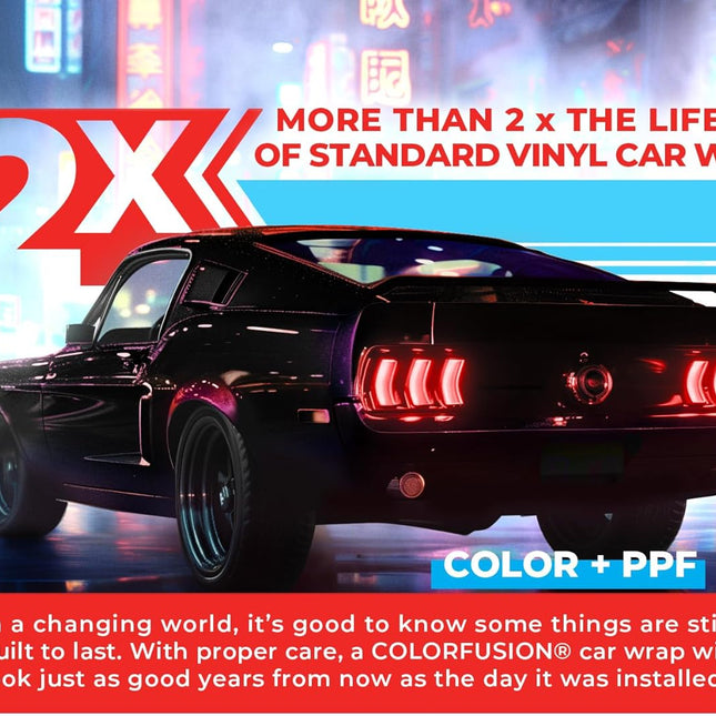 Gloss Cosmic Purple Dry Apply PPF Vinyl Car Wrap Roll 1 ft x 5 ft