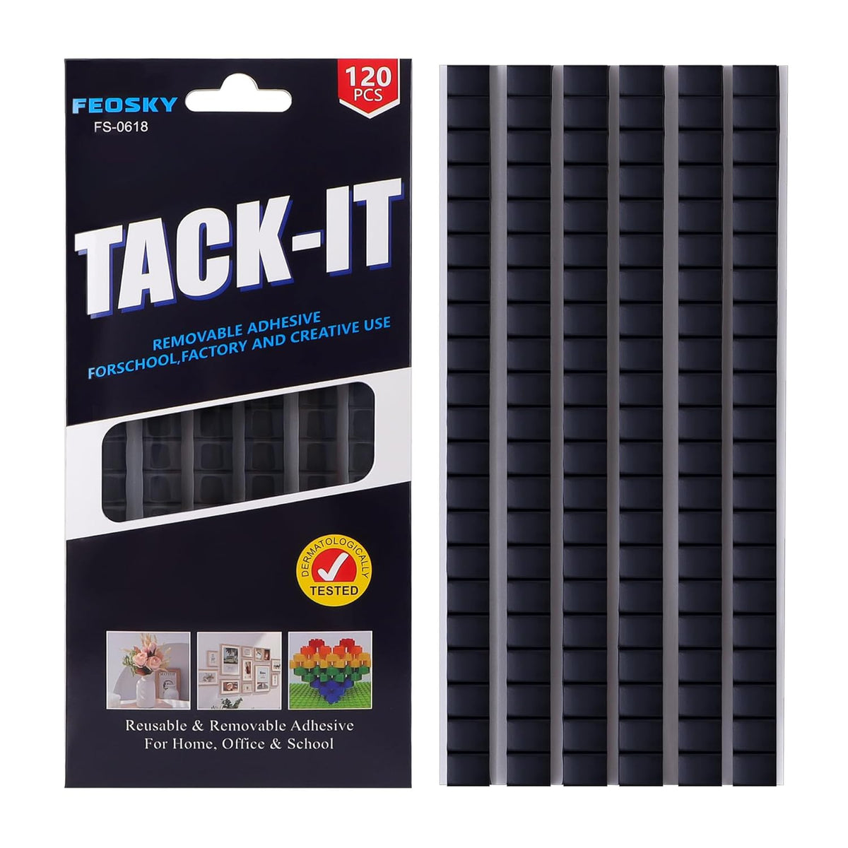 Adhesive Poster Sticky Tack Putty, Reusable and Removable Adhesive Putty