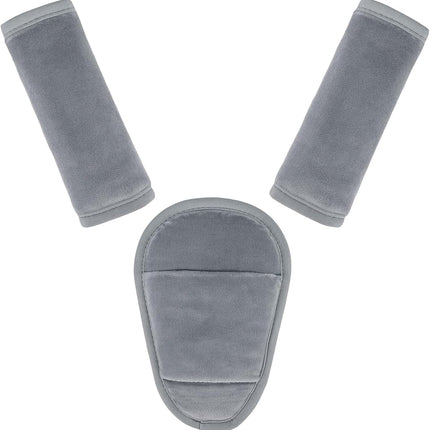 3-Piece Dinosaur Baby Strap Pad Set for Car Seat, Stroller, Pushchair and High Chair