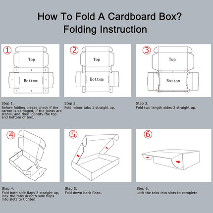 RLAVBL 9x6x2 Shipping Boxes Set of 50, White Small Corrugated Cardboard Box, Mailer Box