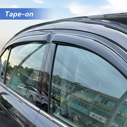 Window Visors Rain Guards for Toyota Corolla 2009-2013 Sedan