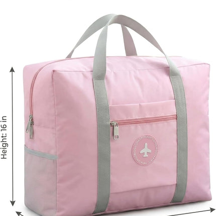 Backless Booster Seat Travel Bag - Booster Seat Bag For Airport - Booster Seat Cover For Airplane Travel (pink)
