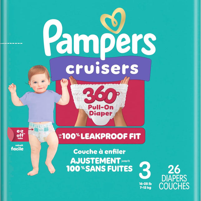 Cruisers 360 Diapers - Size 3
