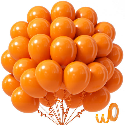 White Balloons 12 inch, White Latex 50pcs Party Balloons