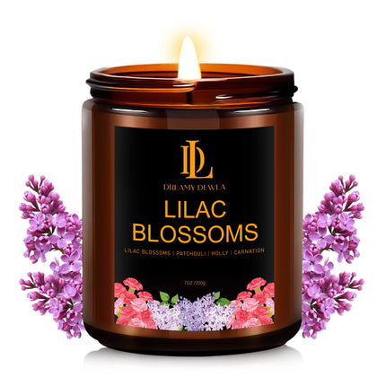 Fall Candles Set for Home Scented, 4 Pack 28oz, Soy Wax