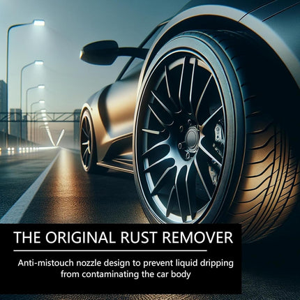 Rust Remover Spray for Metal - New Upgrade Heavy Duty Metal Cleaner for Vehicles, Tools, Chains, Multi-Surface Cleaner, Iron Out Rust Stain Remover, Fast-Acting Oxidation Remover (2Pcs, 1 Oz Each)