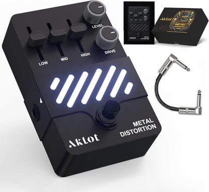 Metal Distortion Guitar Pedal: Crushing High-Gain Riffs to Searing