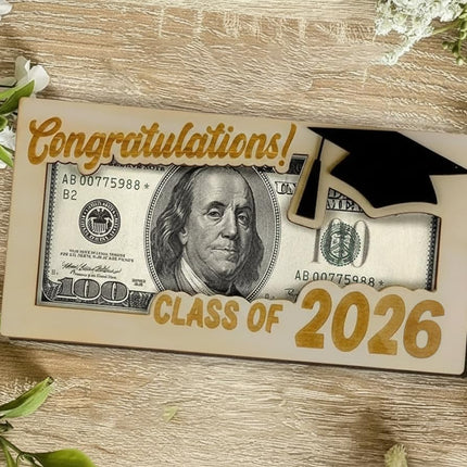 Graduation Money Holder, Money Holder for Cash Gifts Graduation, Class of 2026 Graduation Gifts