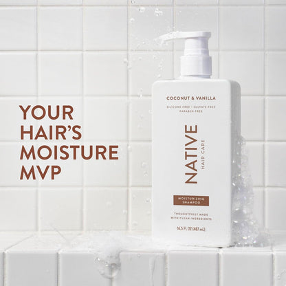 Coconut & Vanilla Shampoo and Conditioner Set, Sulfate & Dye Free, 2-Pack - photo 2