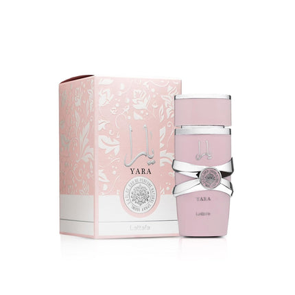 Lattafa Yara - Vanilla, Gourmand, Fruity, Floral - Eau de Parfum Long-Lasting Fragrance for Women, 3.40 Ounce / 100 ml