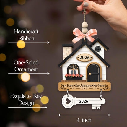 New Home Ornament 2026, New Home Gifts, Housewarming Presents, New House Gift, Welcome Home Gift, First Home Gifts, Home Sweet Home Decor