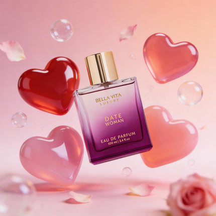 Bellavita Luxury DATE Woman Eau de Parfum for Women, 3.4 fl oz (100 ml) - photo 4