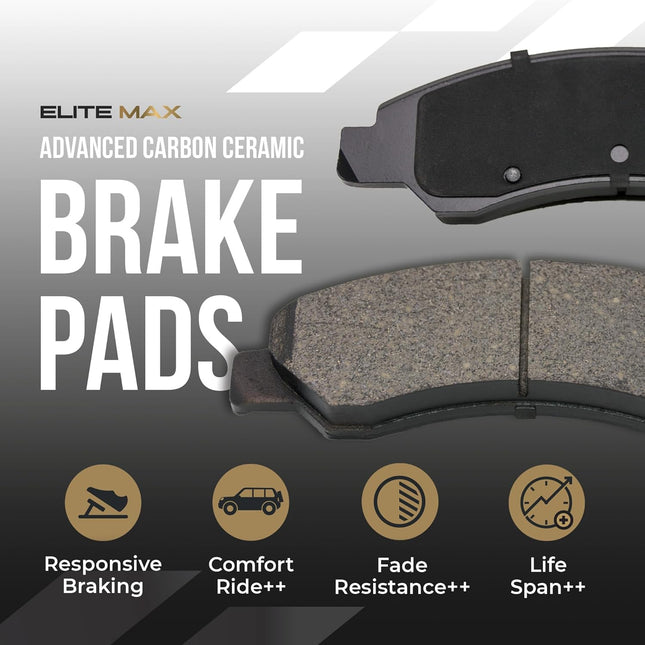 Carbon Ceramic Rear Brake Pads for 2021-2023 Traverse