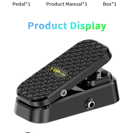 Expression/Volume Guitar Effect Pedal, Universal Expression Pedal 2 in 1 for Keyboards, MIDI Keyboards/Controllers and Supported Guitar Effects Pedals