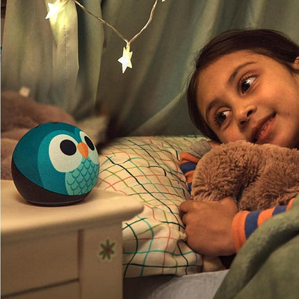 Amazon Echo Dot Kids (newest model) - Designed for kids, Designed for Alexa+, parental controls, Includes 1 Year of Amazon Kids+, Stardust