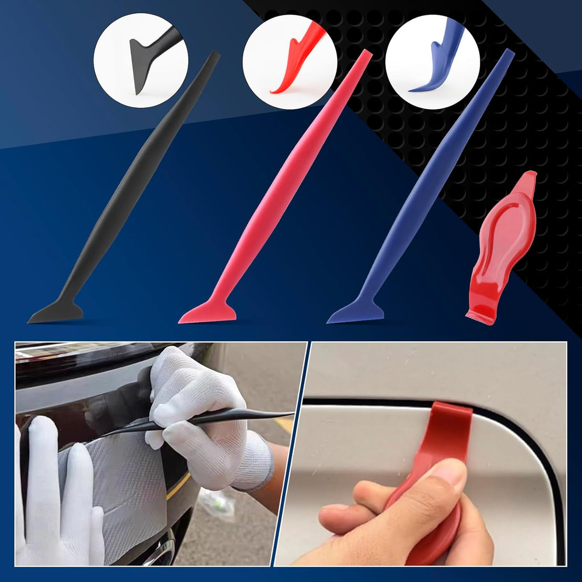 Car Window Tint Installation Tools Kit Window Film Tinting Kit Vehicle Glass Protective Film - photo 4