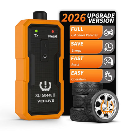 TPMS Relearn Tool for GM Tire Sensor, EL-50448 Upgraded Version, Auto Tire Monitoring System Activation Reset Tool, Tire Sensor Reset Tool, TPMS Programming Tool for More GM Series Vehicles 2006-2026