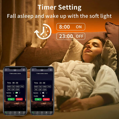 100 ft RGB LED Strip Lights with Music Sync, App Control and Remote - photo 3