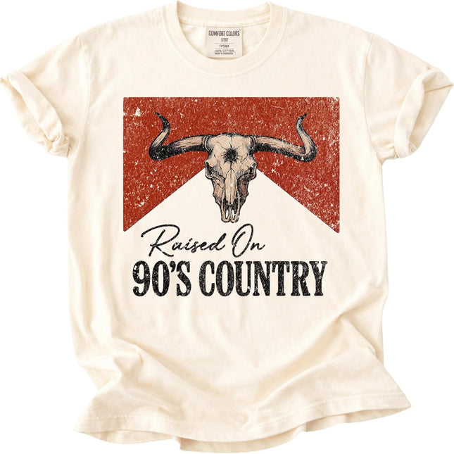 Raised in the 90s Country Shirt, Vintage Western Tee