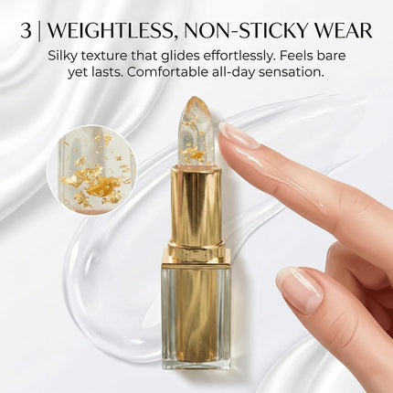 Areliaa Lipstick，areliaa signature lipstick，Clear That Changes Color with Ph, Deep Nourishment, Keeping Makeup (1PCS)