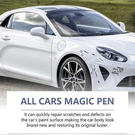 2 Pcs All Cars Magic Pen,Car Scratch Repair Pen Set,Fits All Car Colors,Quick Fix for Scratches and Paint Dаmаgе
