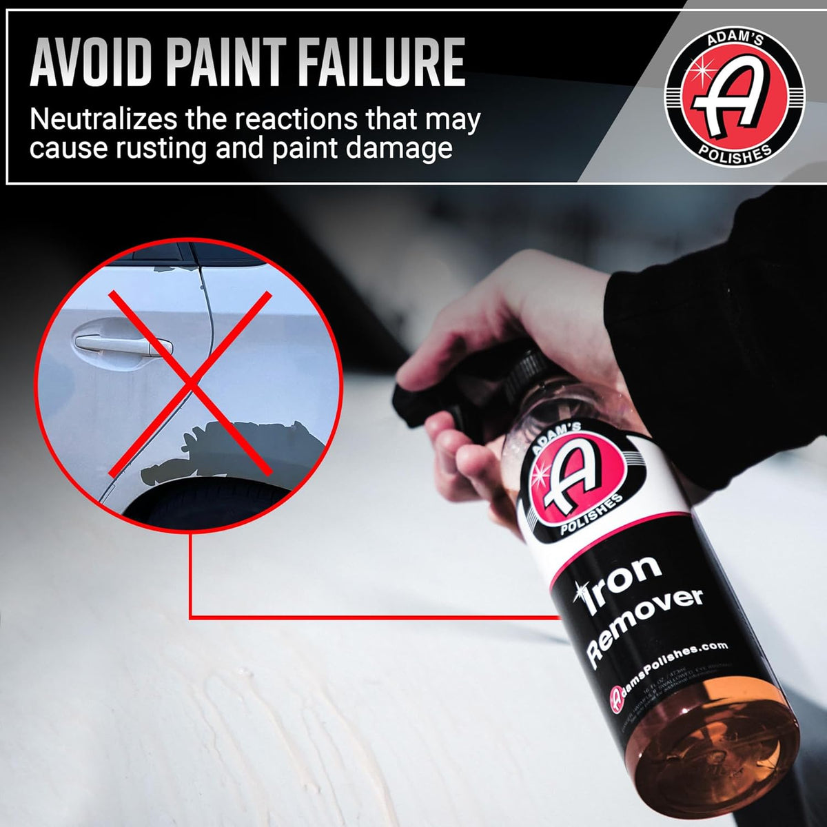 Iron Remover Fallout & Rust Remover Spray for Vehicle Detailing - photo 4