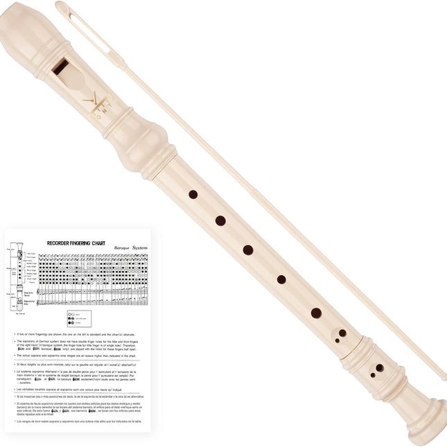 8-Hole Soprano Recorder for Kids and Beginners