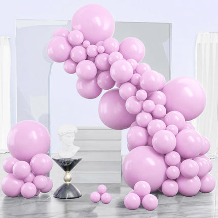 Dark Brown Balloons 100pcs Boho Coffee Neutral Different Sizes