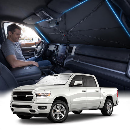 Windshield Sun Shade Umbrella: Custom Fit for Toyota-Camry 2000-2026
