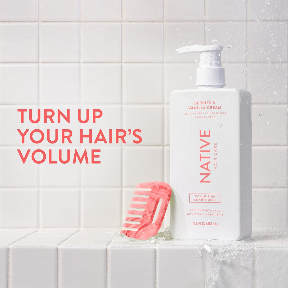 Volumizing Conditioner Berries & Vanilla Cream, 16.5 fl oz - photo 2