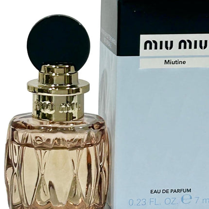 Miu Miu MIUTINE MINI/SMALL/TRAVEL SIZE EDP Women Splash Perfume 7 ml / 0.23 fl oz - 7007