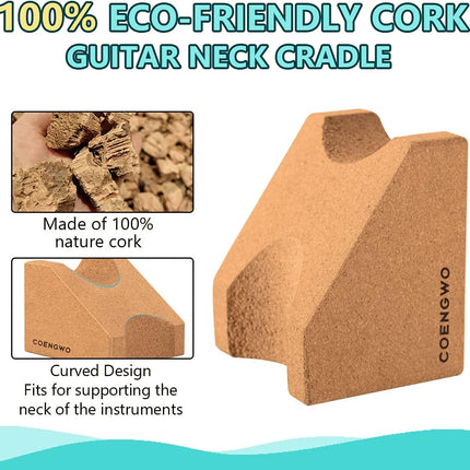 Guitar Neck Rest, Guitar Neck Cradle Support Pillow String Instrument Luthier Tool for Guitar Workstation, Ukuleles, Violins, Banjos, Mandolins