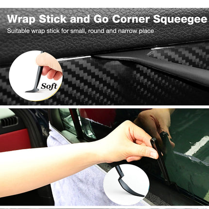 Vinyl Wrap Tool Window Tinting Kit with Heat Gun 16FT Cord,Sponge Roller,Magnet Holder,Vinyl Tucking Tool,Tint Squeegee, Film Cutter for Car Wrapping, Graphics and Decal Installation
