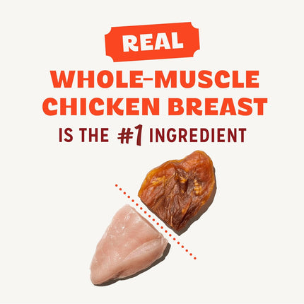 Pur Luv Chicken Jerky Dog Treats, Made with 100% Real Chicken Breast, 16 Ounces, Healthy, Easily Digestible, Long-Lasting, High Protein, Satisfies Dog's Urge to Chew