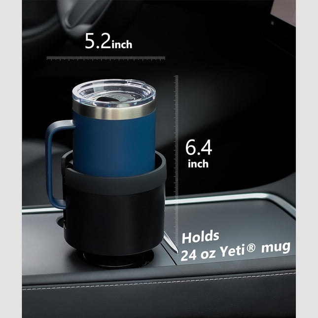 Car Cup Holder Expander with Adjustable Base