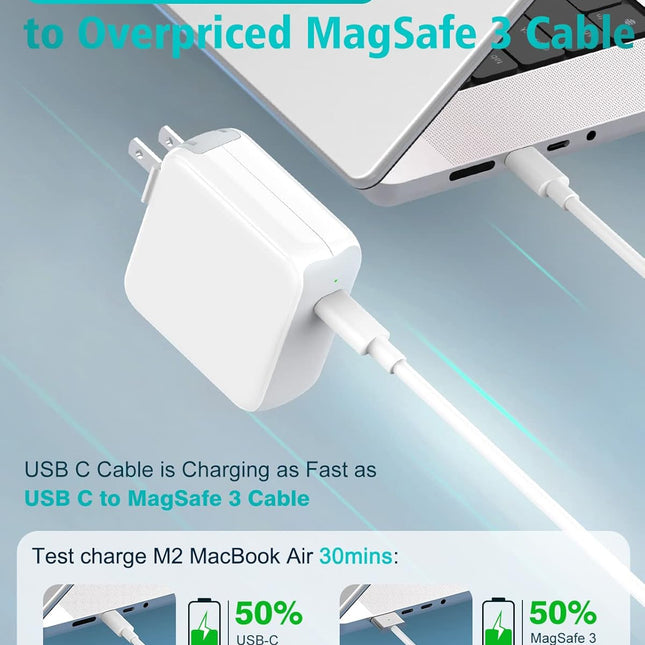 Charger for MacBook Air MacBook Pro 13 14 15 16 inch 2025 2024 2023 2022 2021 2020, M1 M2 M3 M4 Laptop - photo 2