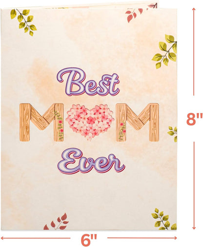 3D Mother's Day Pop-Up Card, Best Mom Ever - photo 2