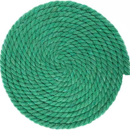 West Coast Paracord Twisted 3 Strand Natural Cotton Rope Artisan Cord – 1/4, 1/2, 5/8, 3/4 and 1 Inch Diameters – 10, 25, 50, 100 Feet