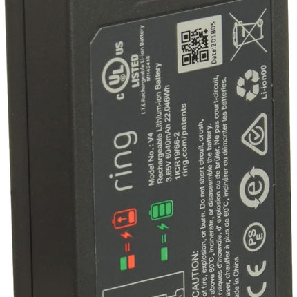 Ring Rechargeable Quick Release Battery Pack