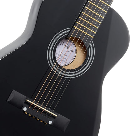 30-inch Beginner Acoustic Guitar Package (Black), Basic Starter Kit w/Gig Bag, Strings, Strap, Tuner - photo 2