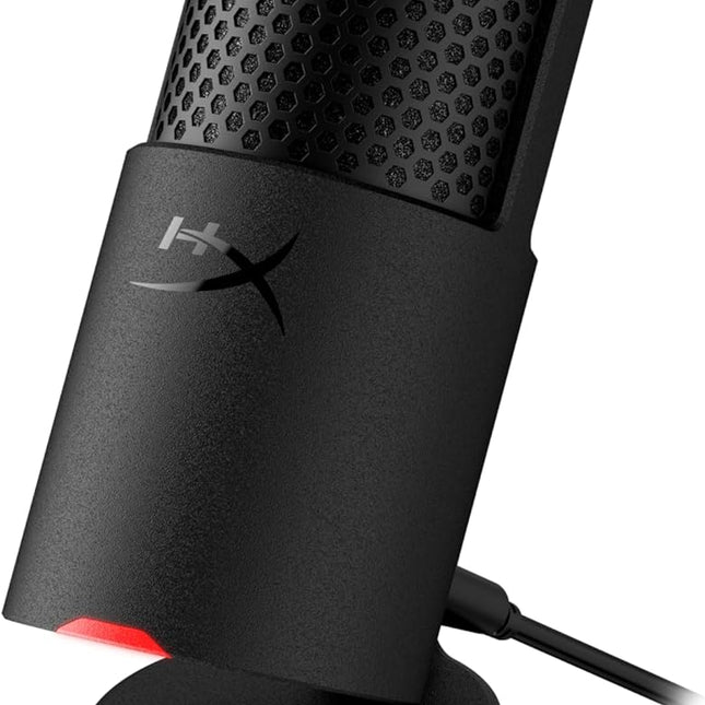 Gaming USB Condenser Mic for PC, USB-C to USB-A
