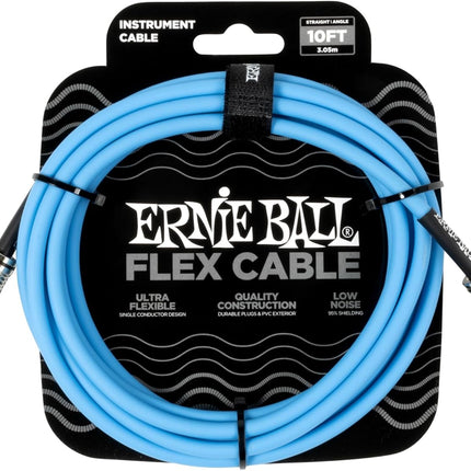 Flex Instrument Cable Straight/Straight 10ft - Black