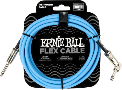 Flex Instrument Cable Straight/Straight 10ft - Black - photo 4