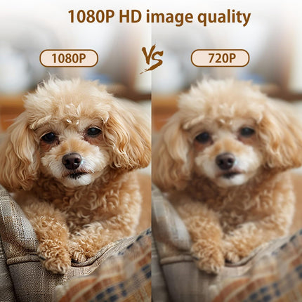 1080P Hidden Camera Spy Camera WiFi, Mini Nanny Cam with Night Vision, Motion Detection, Small Wireless Home Security Surveillance Cam for Indoor, Pet, Baby, Nanny Monitoring