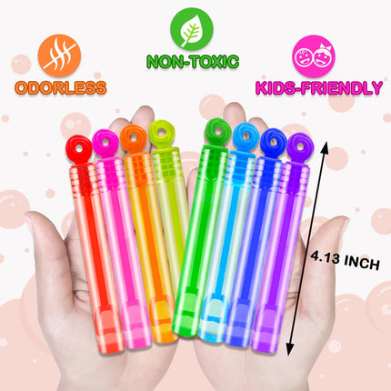 Halloween Bubbles Party Favors Supplies for Kids,20-300 Pack Mini Bubble Wand Toy for Toddler, Small Goodie Bag Stuffers Filler Non Candy, Pinata Birthday Classroom Camping Gifts for Boys Girls