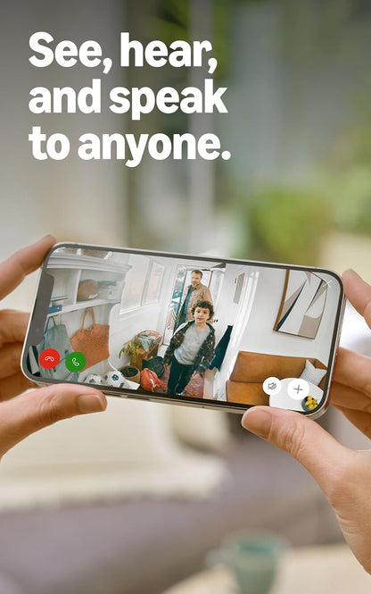 Indoor Cam, Home or business security in 1080p HD video, White - photo 3