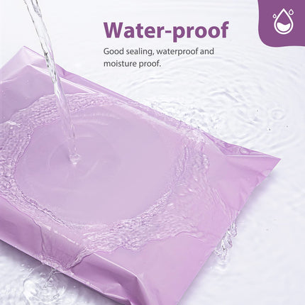 Bolsas de envío Poly Mailers 10x13 Inch 50 Pcs, para ropa, morado